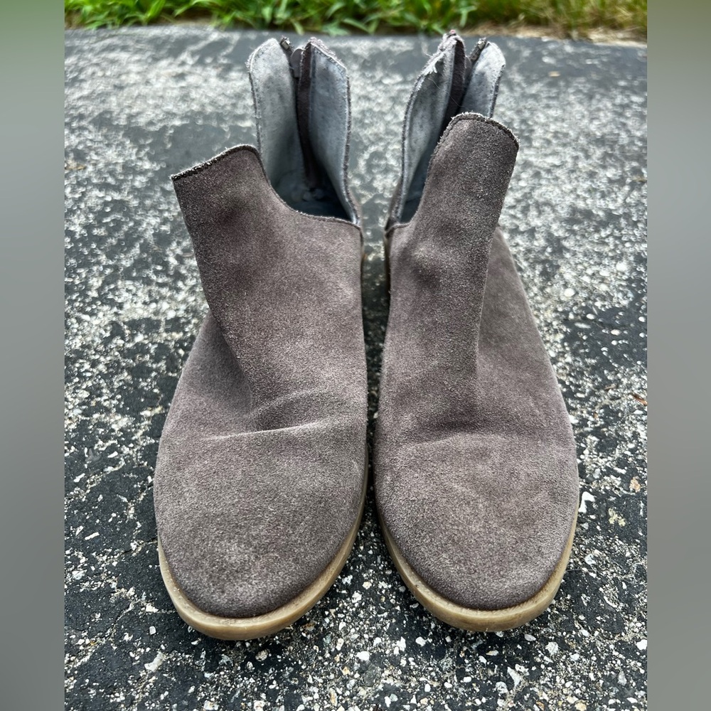 Steve Madden Ankle Cutout Laramie Zip Closure Boots